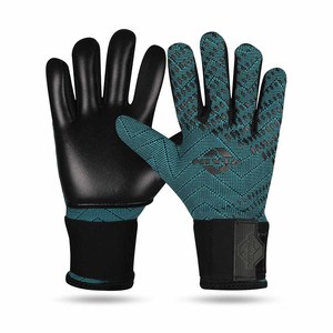 Gants de gardien de but en cuir de qualité supérieure personnalisables avec coupe négative et ajustement confortable avec logo personnalisable - Product Image 1