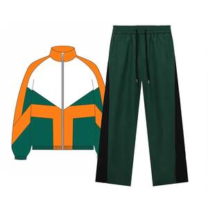 Windproof <b>Windbreaker</b> Set New Stylish Men's <b>Windbreaker</b> Jacket with Zipper Winter Wholesale Price Custom <b>Windbreaker</b> Sets Nylon - Product Image 5