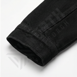 Chaqueta Vaquera Transpirable para Hombre, Buena Calidad, Precio Razonable, Logotipo Personalizado, Chaqueta Vaquera de Estilo Urbano - Product Image 6