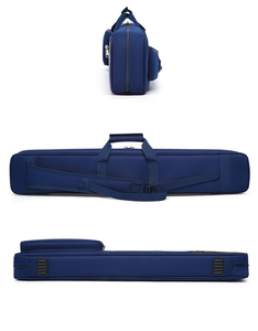 Étui de transport bleu pour arc de tir à l'arc, sac de rangement étanche avec fermeture éclair pour arc démontable, sac à dos pour chasse et entraînement en extérieur - Product Image 1