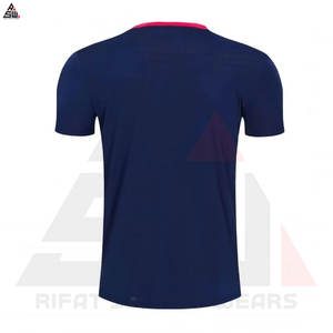 Fabricantes Diseños Uniforme de fútbol para adultos Logotipo personalizado Unisex Transpirable Secado rápido 100% Poliéster Ropa de entrenamiento - Product Image 3