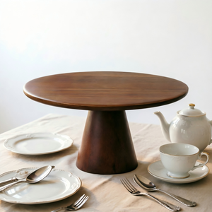 ถาดเสิร์ฟไม้สำหรับร้านอาหาร คาเฟ่ โรงแรม และใช้ในบ้านสำหรับของหวาน - Product Image 1