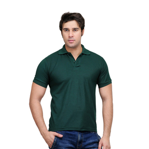 Camisas de golf ligeras UPF 50 + para hombre, camisetas tácticas de manga corta para Polo, patrón sólido, Piqué para exteriores, Etiqueta Privada - Product Image 2