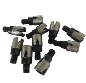 Foret diamanté sinterisé à pointe couronne 20x20mm M10 M12, filetage droit et gauche, pour découpe <span class=keywords><strong>de</strong></span> granit, quartz, porcelaine et éviers - Product Image 4