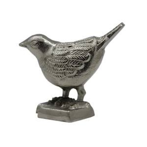 Silver Finished Home Decorative Aluminum <b>Bird</b> Sculptures Abstract Figurines for Home Living Room <b>Decor</b> Desktop Sculpture - Product Image 4