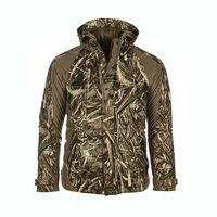 Veste de chasse d'hiver pour homme |   100% polyester respirant avec des motifs camouflage et unis