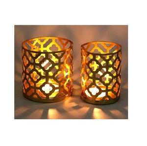 Bougeoir votif vintage conçu en métal avec des motifs traditionnels pour les festivals culturels et les fonctions religieuses - Product Image 6