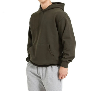 Sudadera con capucha con cordón de canguro en blanco y peso pesado unisex con logotipo personalizado para hombres - Product Image 5