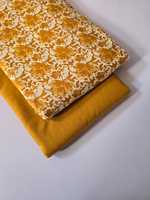 Tela de Algodón Puro Estampada 60×60 |   Ancho de 44 Pulgadas |   Lote de 5 Metros Superior + 5 Metros Inferior |   Tela de algodón suave y transpirable para vestidos