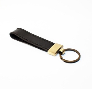 Mejor Precio al por mayor Llavero de cuero Venta de fábrica Llavero de cuero personalizado genuino Venta más vendida - Product Image 4