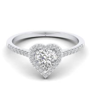 REYES GRA Bagues solitaires en argent sterling 925 certifiées Moissanite pour femmes Bague de fiançailles au design original Bijoux fins - Product Image 1