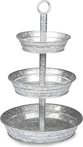 Soporte de Metal para servidor de tartas de calidad Superior, soporte para servidor de borde redondeado de diseño, acabado chapado en oro - Product Image 6