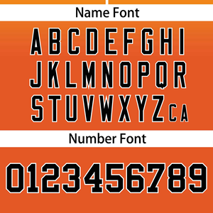 Camiseta de Béisbol Personalizada con Cuello en V y Rayas en Degradado Amarillo-Naranja, Nombre y Número Personalizados, Camiseta Deportiva Transpirable para Equipo de Softbol - Product Image 4