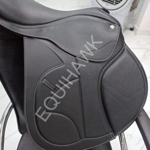 Sillín de resistencia de caballo sintético genuino para exteriores, sillín inglés transpirable, accesorios ecuestres, estándar internacional - Product Image 2