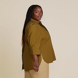 Automne femmes solide Satin chemise à manches longues soie lâche boutonné Blouse chemise dames hauts vêtements de mode - Product Image 5