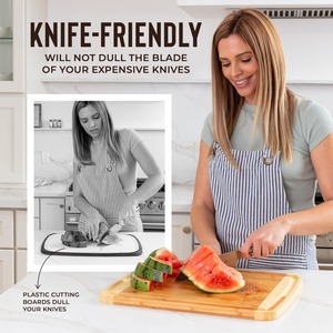 Kesici panoları mutfak masa üstü dekoratif sebze Charcuterie blokları muhteşem tasarımı klasik çevre dostu kesme tahtası - Product Image 4