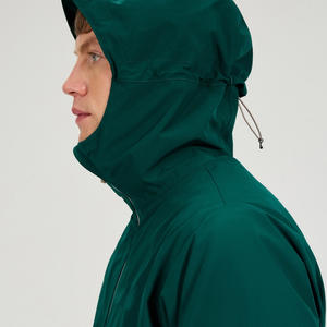 OEM ODM Ensemble deux pièces de survêtements de chemises à boutons en nylon pour hommes logo personnalisé style unique survêtements coupe-vent avec logo - Product Image 6