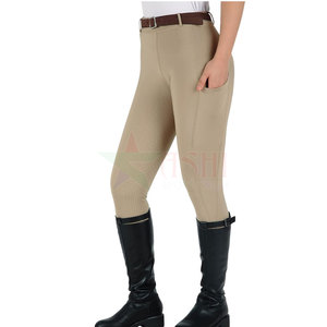 2026 Women's Riding Legging Mid Rise Waterproof Windproof Spandex/Polyester High Quality Customizable Custom Design OEM Horse - Product Image 6