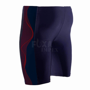 Short de bain pour hommes léger de qualité supérieure 2025 élégant motif solide imperméable Durable respirant tissu de toile conçu pour l'été - Product Image 5