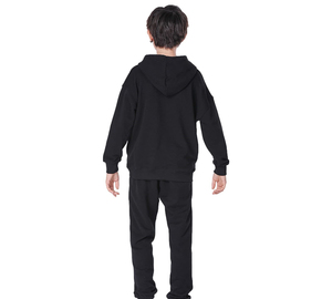 ชุดวอร์มผู้ชายผ้าฝ้ายคุณภาพสูง 100% แบบมีฮู้ด ล้างสีแบบ Acid Wash ขายส่ง ชุดลำลอง รับผลิตตามแบบ - Product Image 4