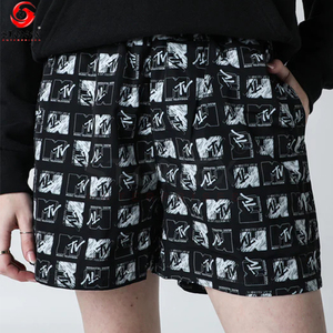 Women Soft Cotton Graphic Shorts Casual Home wear <b>Sleep</b> Shorts Trendy Summer Activewear for Ladies Custom Logo Print OEM Service - Product Image 2
