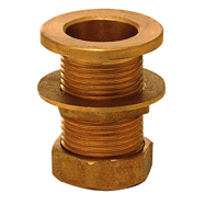 Raccordo in ottone per Cassons dritto con tappo, misura 1 - Product Image 1