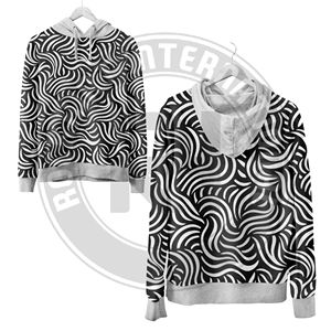 Sweat à capuche oversize pour femme, pull chaud décontracté, vêtement d'extérieur en coton doux, confortable, épaules longues, style tendance - Product Image 4