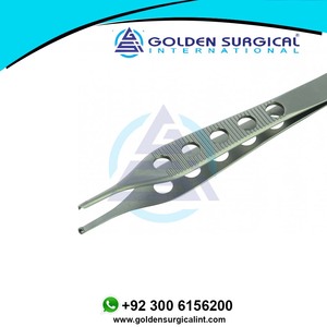 Pinzas Adson de Alta Calidad OEM de 12 cm, Proveedor de Pinzas para Apósitos, Pinzas Veterinarias Reutilizables, Fabricante - Product Image 4