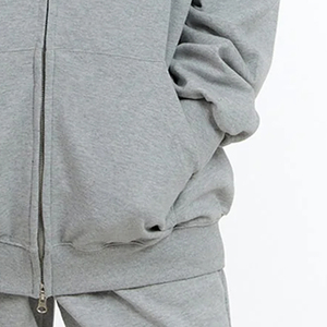 Sudadera con Capucha para Hombre, Mangas Largas con Cierre de Cremallera, Diseño de Alta Calidad para Compradores al por Mayor, con Bolsillos Laterales y Cordones para la Capucha 2026 - Product Image 4