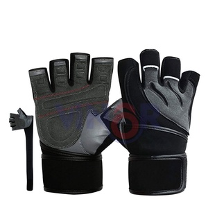 ถุงมือออกกำลังกายหนังยกน้ำหนักสำหรับทุกเพศถุงมือออกกำลังกาย - Product Image 3