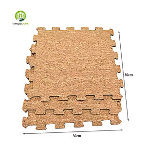 <span class=keywords><strong>Rollo</strong></span> de Suelo de <span class=keywords><strong>Corcho</strong></span> Tipo Rompecabezas, Autoadhesivo, Natural, de 1-12 mm, Ecológico, de Alta Densidad, Personalizable - Product Image 2