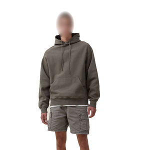 Luxury Custom Winter Hoodies for Men-100% Organic Cotton Waterproof Breathable Oversized Heavyweight 180g High Quality Drop - Product Image 6