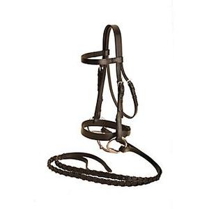 2025 nouveau design anglais selle-Style cuir bride d'équitation en gros produit équestre pour les courses de chevaux équitation Mule - Product Image 3