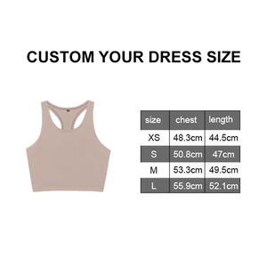 Custom 2023 Sexy Crop Tank Top for <b>Women</b> Trendy Fitness Gym Yoga T-Shirt - Product Image 4