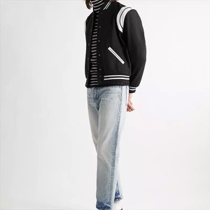 Men's Clothing Men's Jackets Latest Fashion Premium Quality Made Customized Lettermen Jacket For Men - Product Image 3