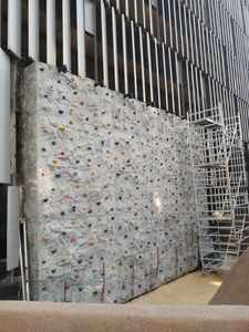 IFSC estándar Modular 4x4 paneles altos de fibra de vidrio Pared de escalada en roca educativo jardín de infantes interior/exterior Durable Boulder - Product Image 5