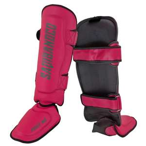 Protège-tibia professionnel en cuir de vache MMA avec Logo personnalisé, nouvel arrivage - Product Image 6