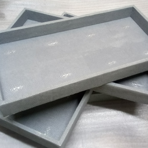 Plateau en résine imitation peau de requin de haute qualité, modèle DAPHOCO 015, fabriqué à Binh Duong pour le bureau - Product Image 1