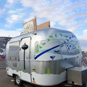 Ice Cream Trailer bánh sandwich cà phê giỏ hàng mini di động - Product Image 3