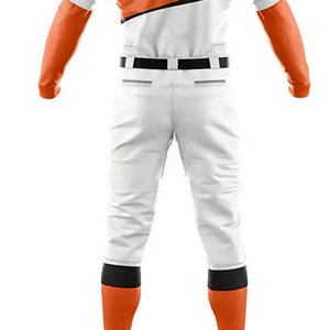 Bajo MOQ Ropa deportiva Cómodo Transpirable Sublimación Uniforme de béisbol Tamaño personalizado Ropa juvenil Uniforme de béisbol - Product Image 4
