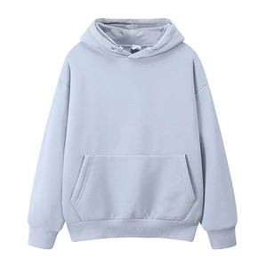 เสื้อฮู้ดโอเวอร์ไซส์ขนแกะคุณภาพสูงใส่ได้ทั้งชายและหญิงเสื้อมีฮู้ดสำหรับผู้ชายพิมพ์ลายปักถักแบบถักไม่หด - Product Image 2