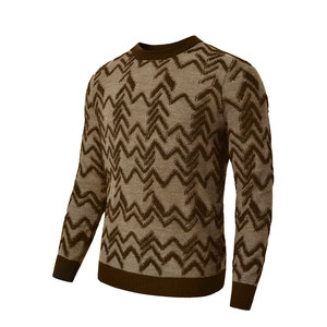 Pull hommes vêtements hommes chandails couleur Pure décontracté tricot chemise automne laine pull hommes de haute qualité - Product Image 4