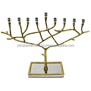 Menorah Candle Holders Religious Candelabra Candlesticks Multi <b>Branch</b> Interior Home Decor Designs Metal Candle Holders - Product Image 3