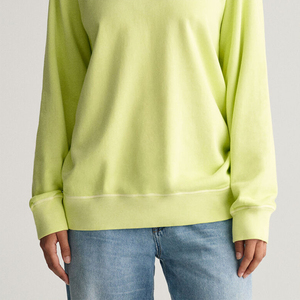 Sudadera Extra Grande de Algodón Terry Liso con Bordado para Mujer, Ecológica, para la Calle - Product Image 6