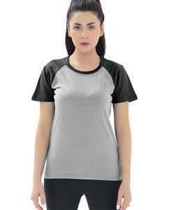 Top corto de manga corta ajustado para mujer de alta calidad, estilo de calle con diseño bordado, camiseta transpirable de longitud Regular - Product Image 4