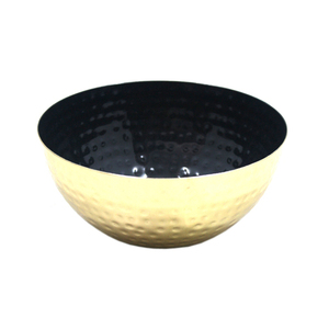 Premium Iron Round Shape Food Serving <b>Bowl</b> Red & <b>Silver</b> Finished Kitchen & Tabletop Serving & Decorative <b>Bowls</b> Handmade Bulk - Product Image 3