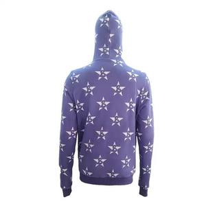 Sudadera con capucha y pantalones de chándal acampanados de pierna recta, traje de chándal para hombre con cremallera personalizada, traje de lavado ácido, serigrafiado - Product Image 4