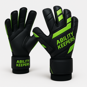 Guantes de Portero de Cuero Premium Personalizables Ajuste Personalizado Venta al por mayor Fútbol Latex Grip - Product Image 4