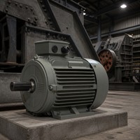 Moteur triphasé AC WPDJ YE3-355M2-6P 200KW 6 pôles pour équipement minier certifié CE