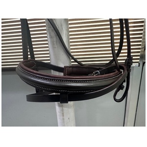 Excellent Quality Soft Padded Equestrian Horse Bridle with stone chain for Safe and Comfortable Horse Riding - Product Image 3